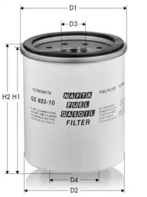 TECNECO FILTERS gs933 -  Топливный фильтр